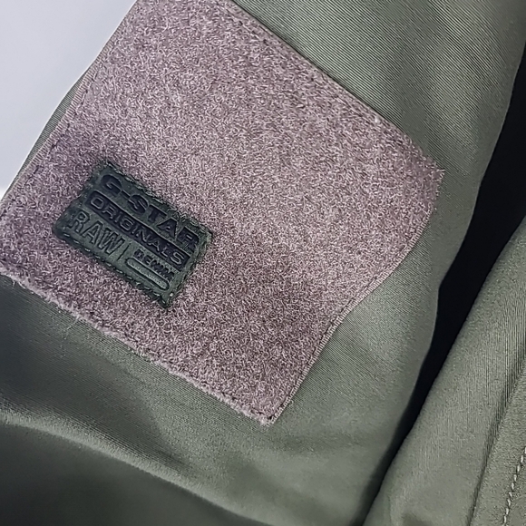 NEW G-STAR RAW E Photographer Field JacKet Shadow Olive Green Sz L MSRP $1490 - Picture 12 of 16